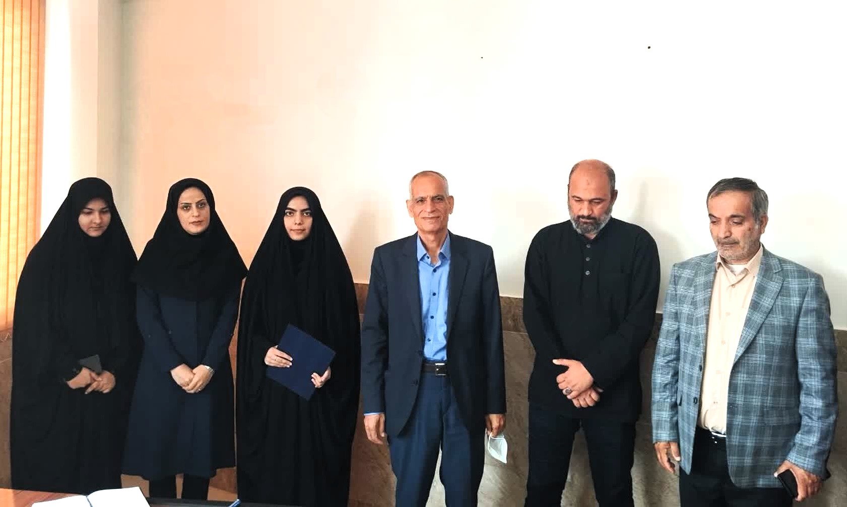 جلسه معارفه مسئول بسیج دانشجویی موسسه