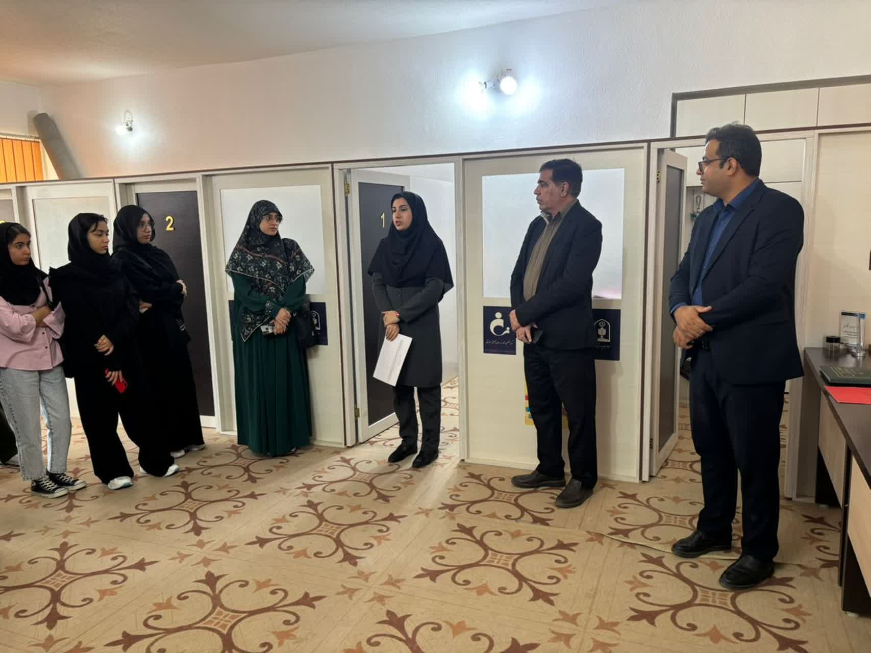 بازید علمی دانشجویان روانشناسی دانشگاه خرد از مرکز مشاوره آموزش و پرورش استان بوشهر