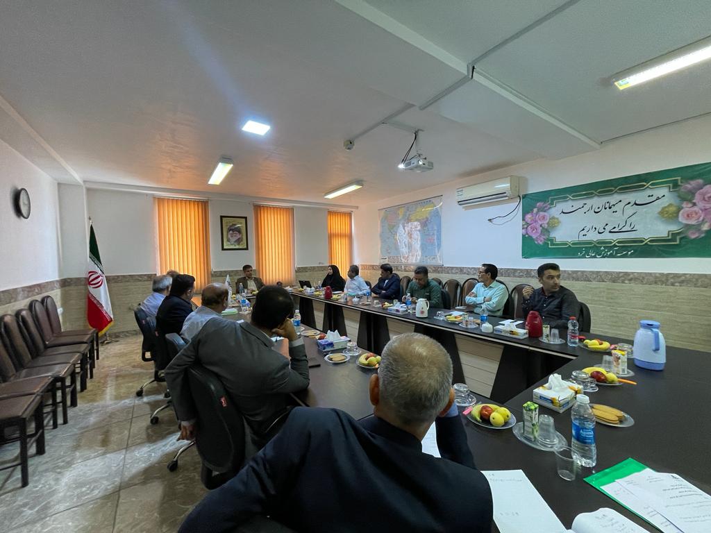 برگزاری جلسه ناتک دانشگاه های استان برگزاری جلسه ناتک دانشگاه های استان