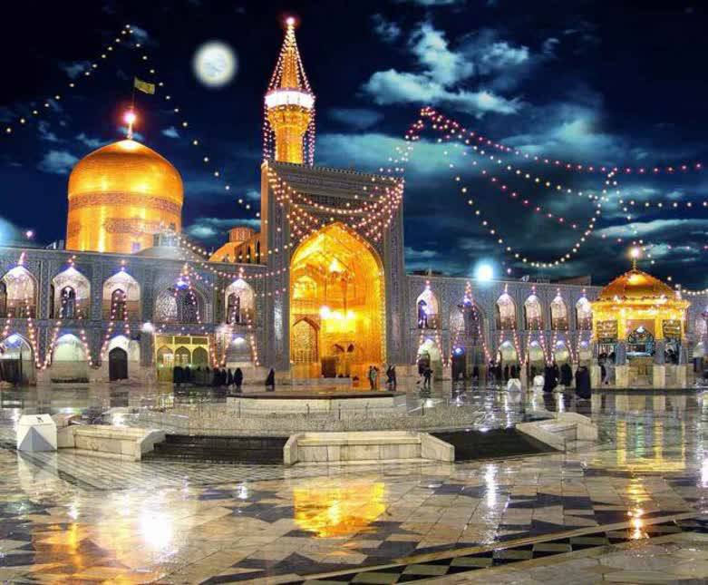 سالروز خجسته میلاد با سعادت  حضرت علی بن موسی الرضا بر تمامی شیعیان جهان مبارک باد